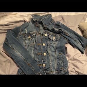 Aeropostale Jean Jacket Xs - image 1